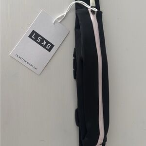 LSKD Black and Pink Waist running belt